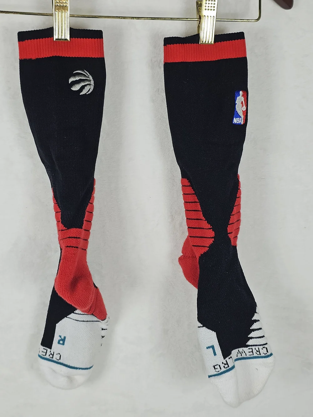 Stance Toronto Raptors Socks Size Large 9-12